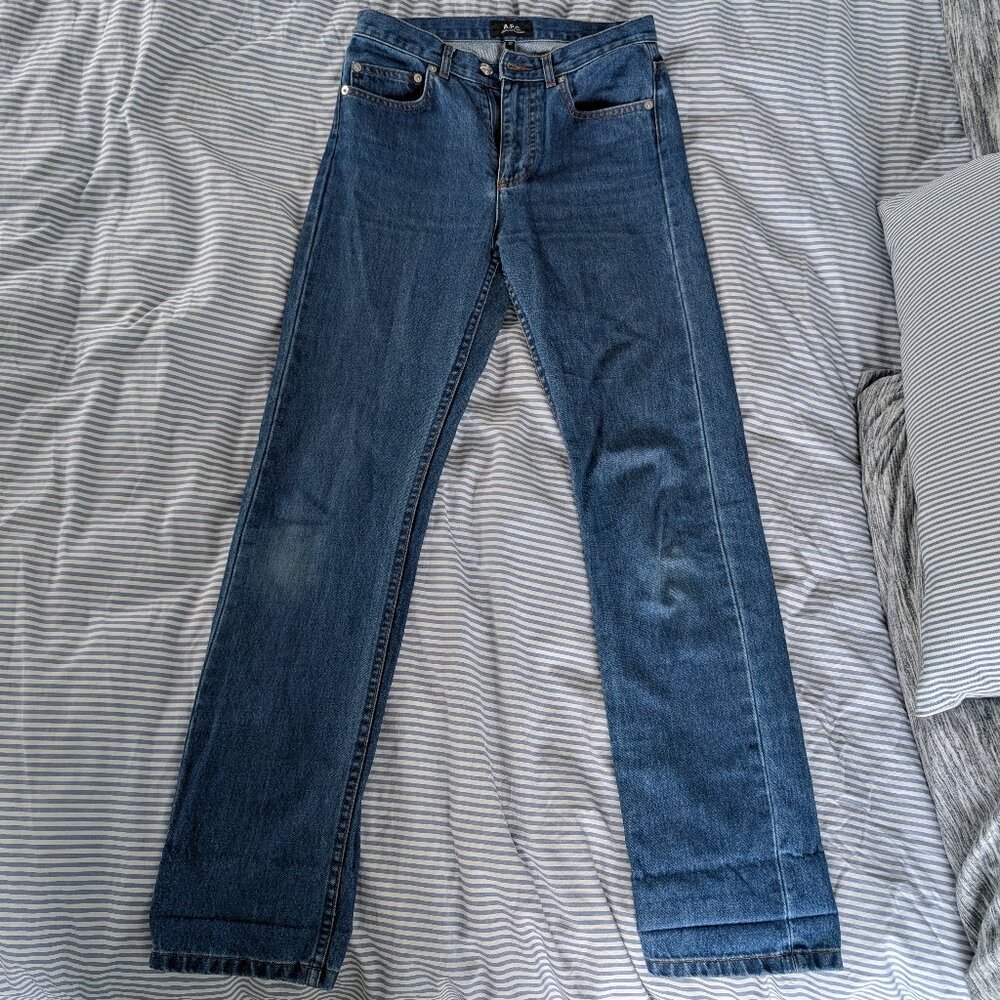APC Wide Leg Denim